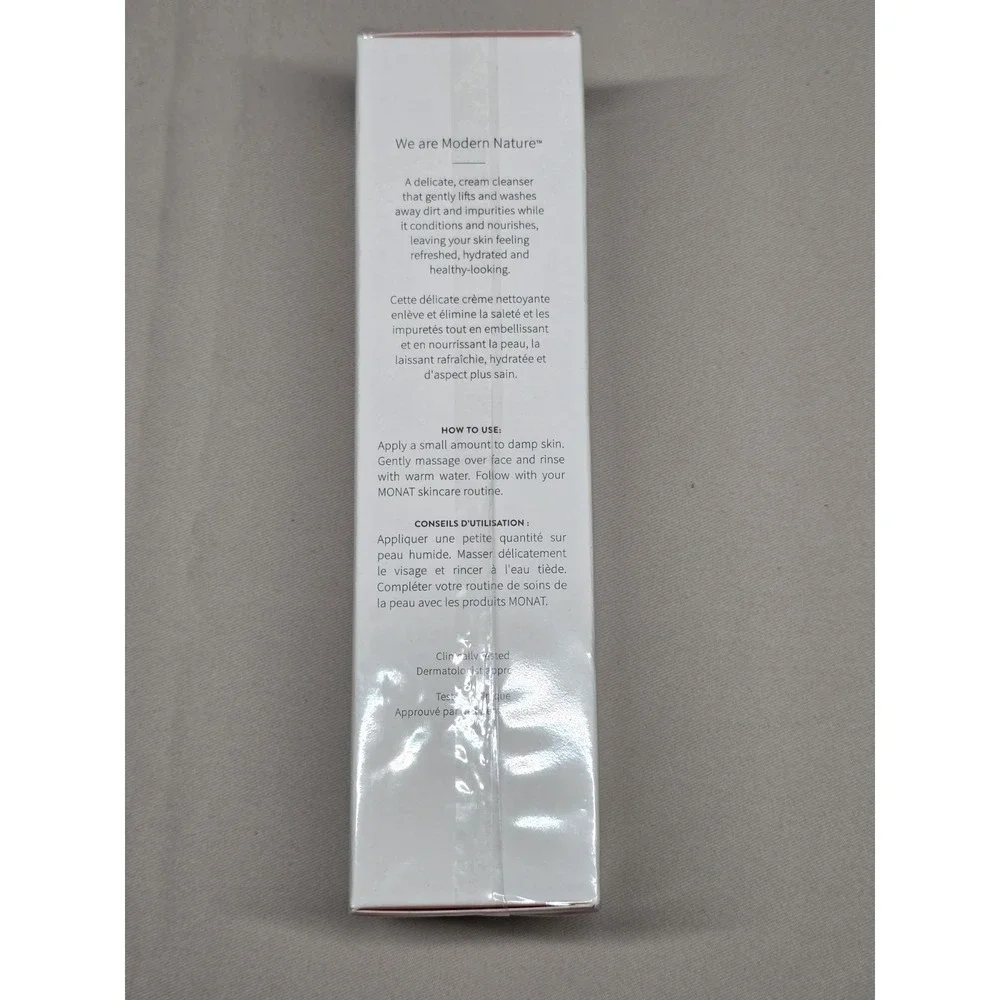 Monat Be Gentle Creamy Cleanser 4 FL OZ 120 ml Skin Conditioning Antioxidants